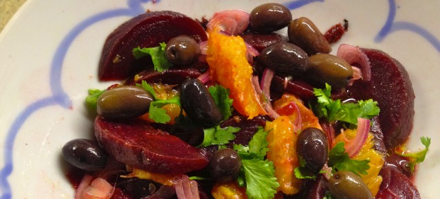 beetroot and orange salad