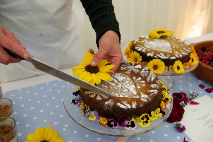 orange and pistachio cake